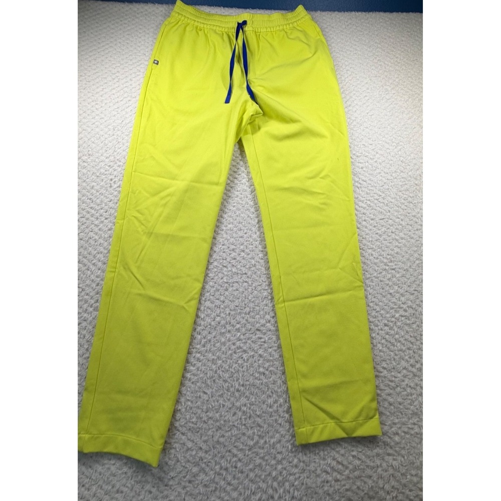 Figs Livingston Scrub Pants Women Size L/T Vibrant Bright Green READ